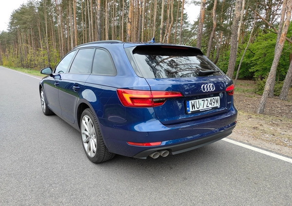 Audi A4 cena 84999 przebieg: 159500, rok produkcji 2016 z Warszawa małe 137